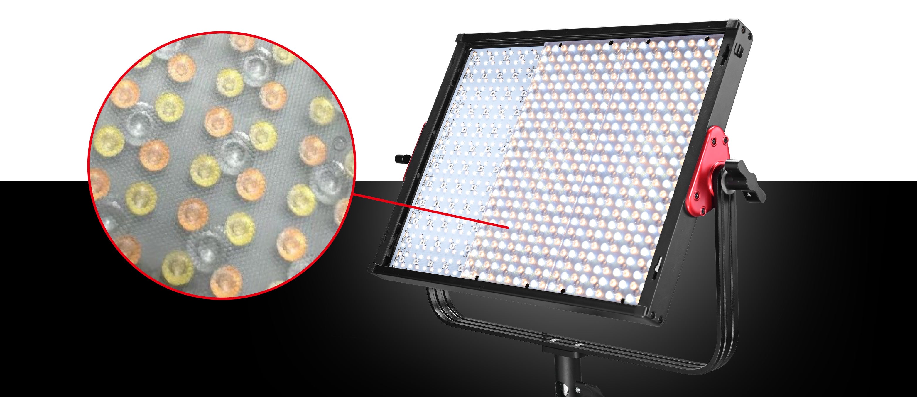 P80RGB LED-Panel von Jinbei