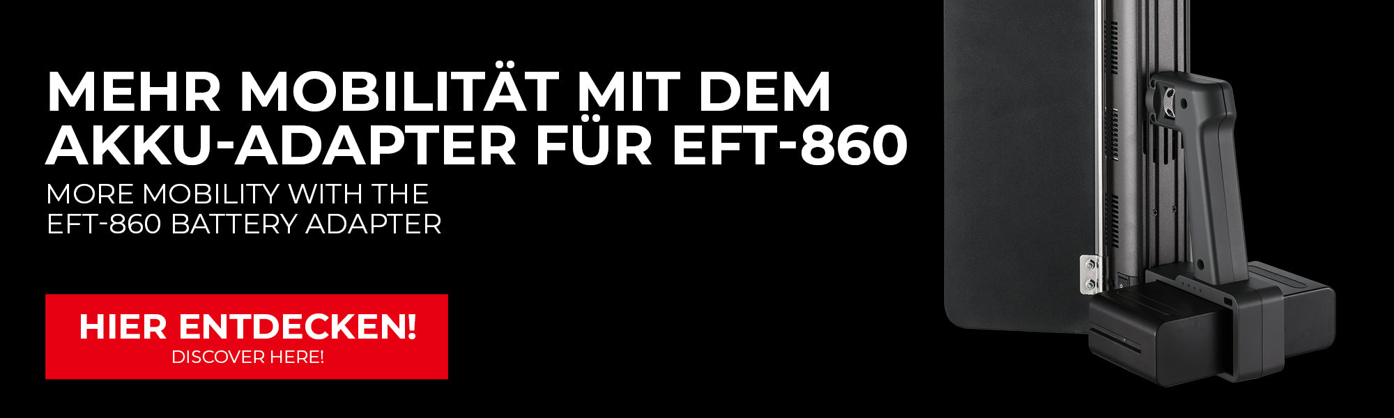 EFT-860 RGB-Stableuchte von Jinbei