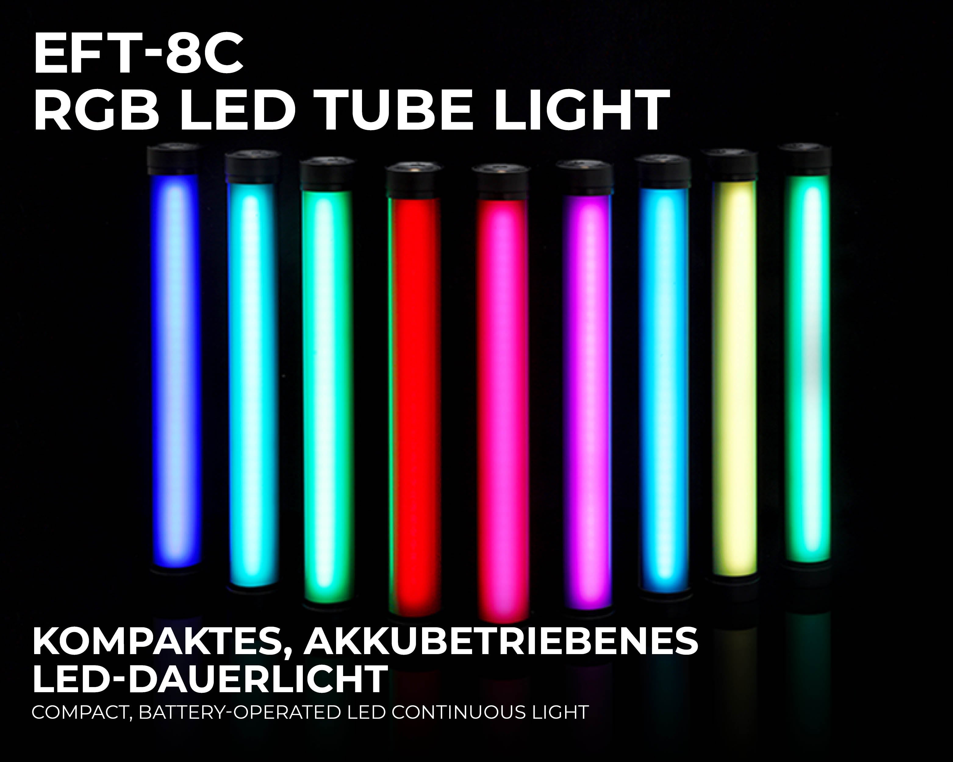 EFT-8C LED Tube Light von Jinbei