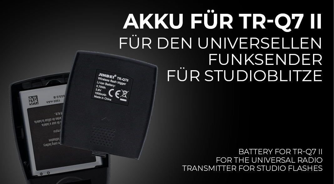 TR-Q7II Akku für Funksender