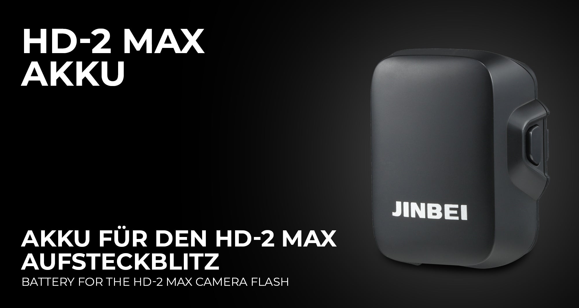 Jinbei battery for the HD-2 Max clip-on flash