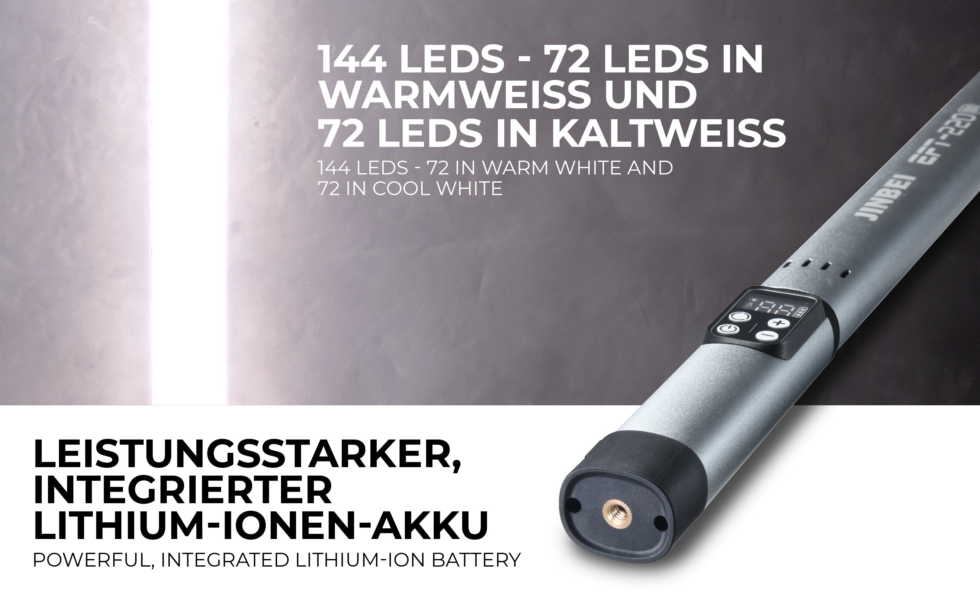 Jinbei 220Bi LED-Stableuchte