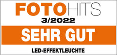 Testlogo Fotohits Jinbei LED-Leuchte EFT-8C