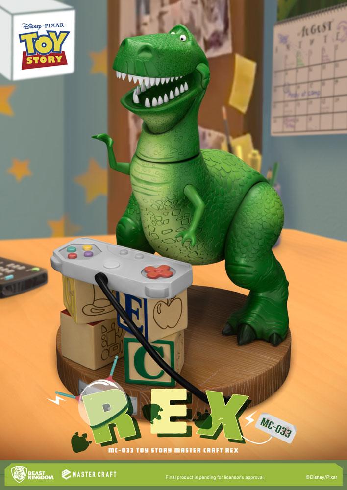 Huracán oxígeno Cantidad de dinero Toy Story Estatua Master Craft Rex 33 cm – Toys And Roll