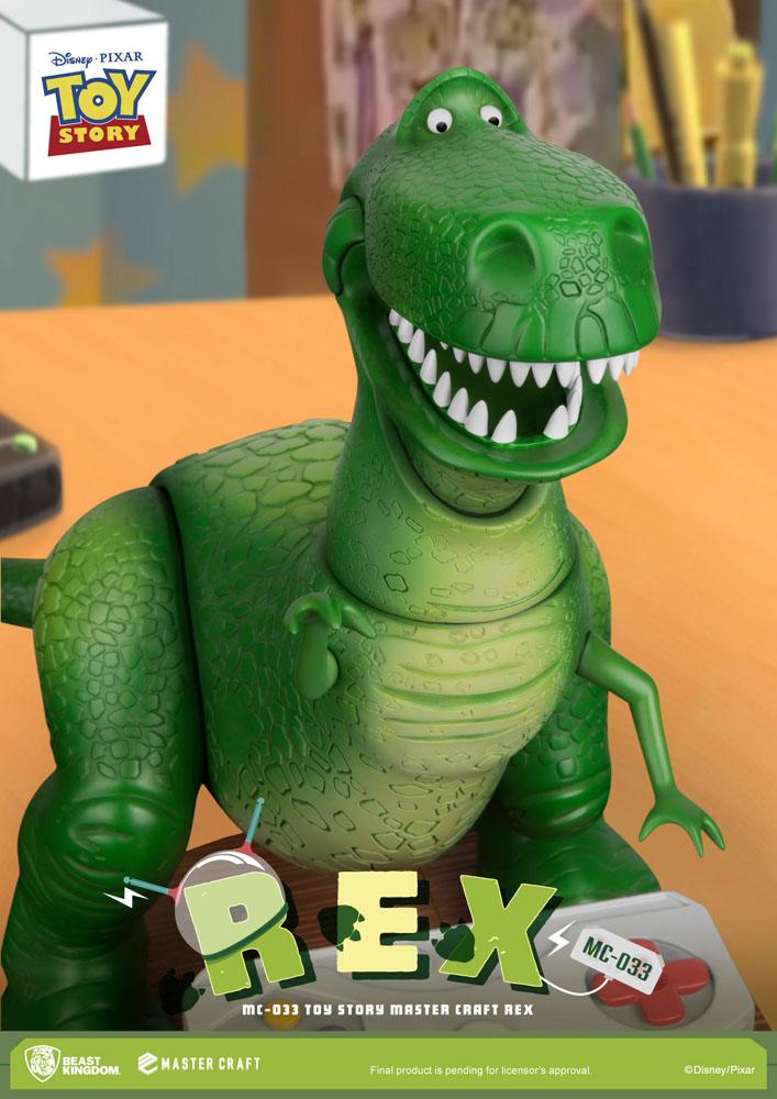Huracán oxígeno Cantidad de dinero Toy Story Estatua Master Craft Rex 33 cm – Toys And Roll
