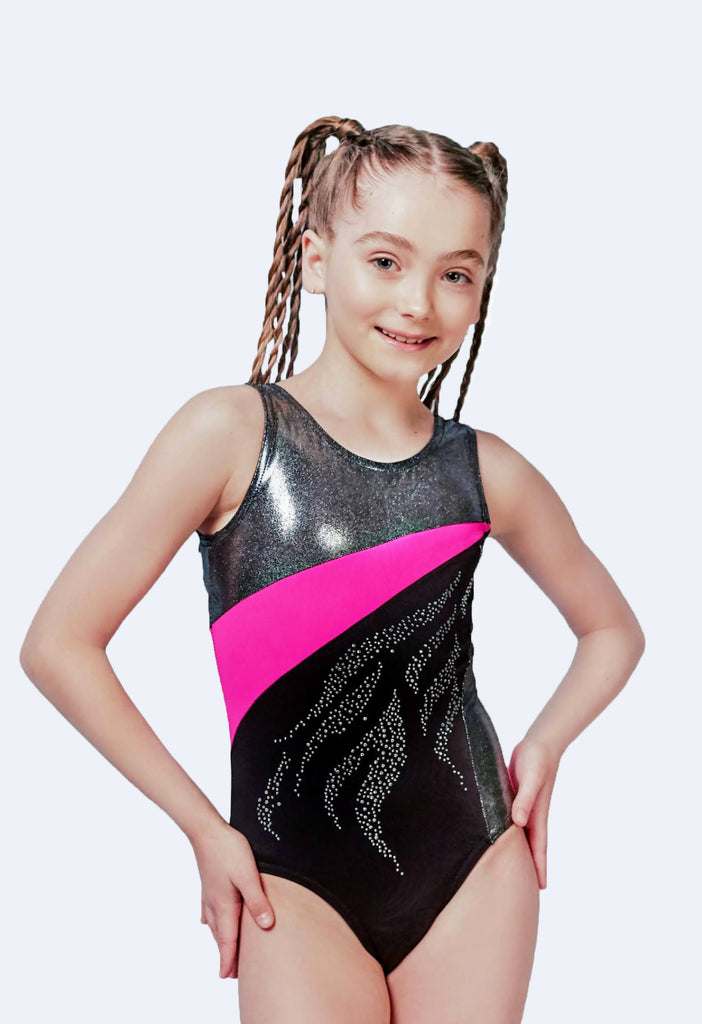 Printed And Stone Work Ladies Gymnastic Leotard Apparel at Rs 4500