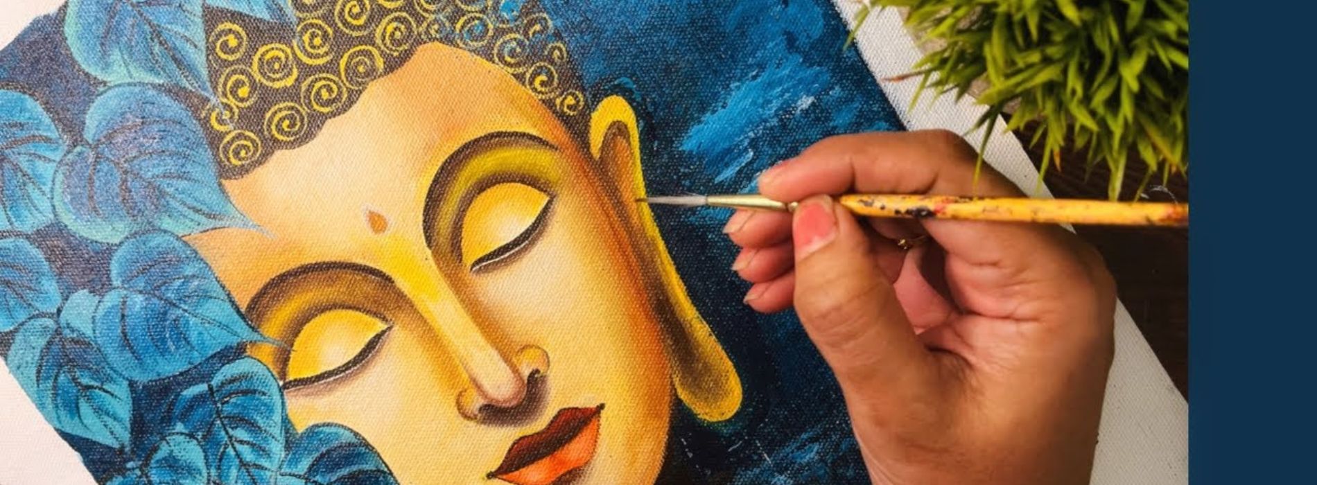 How to paint a Buddha?