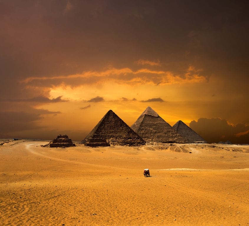 top 5 de las pirámides más bellas de Egipto