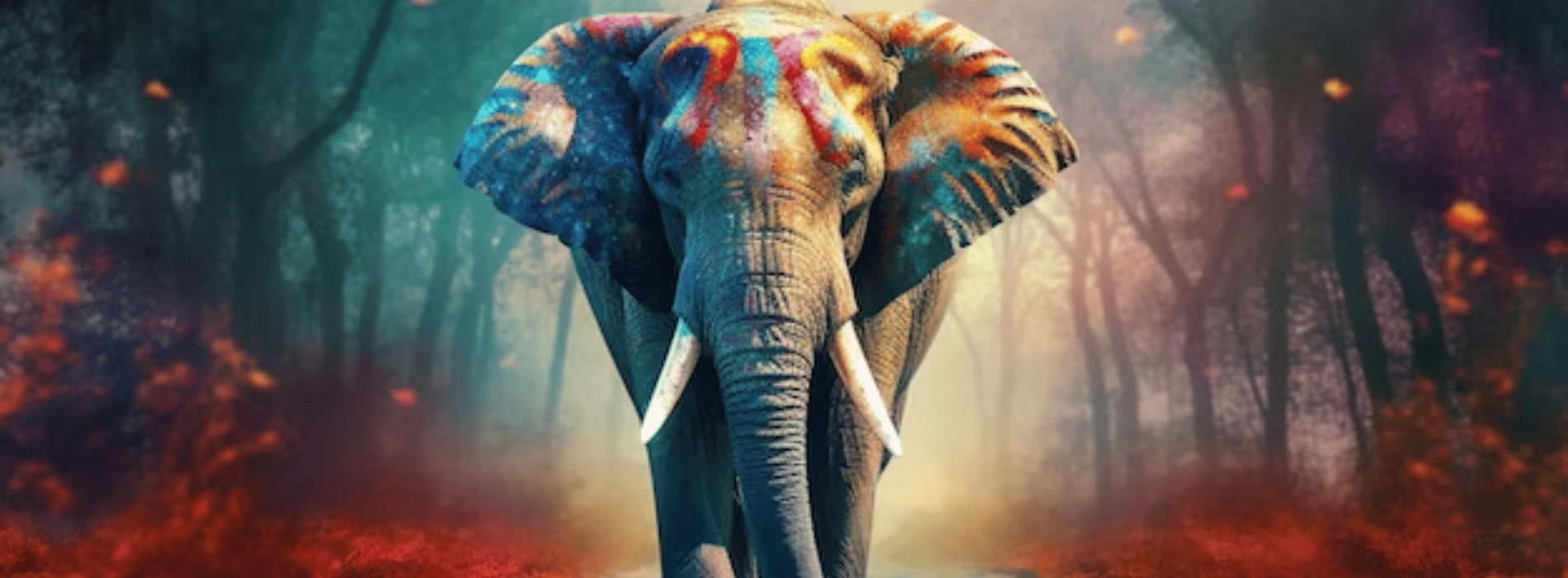 Elefant Tier der Macht