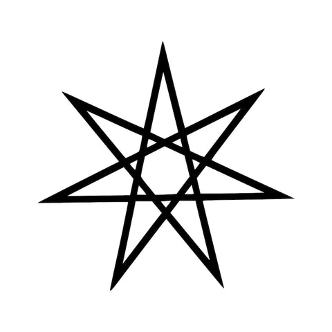 Septagrama de estrella de hadas