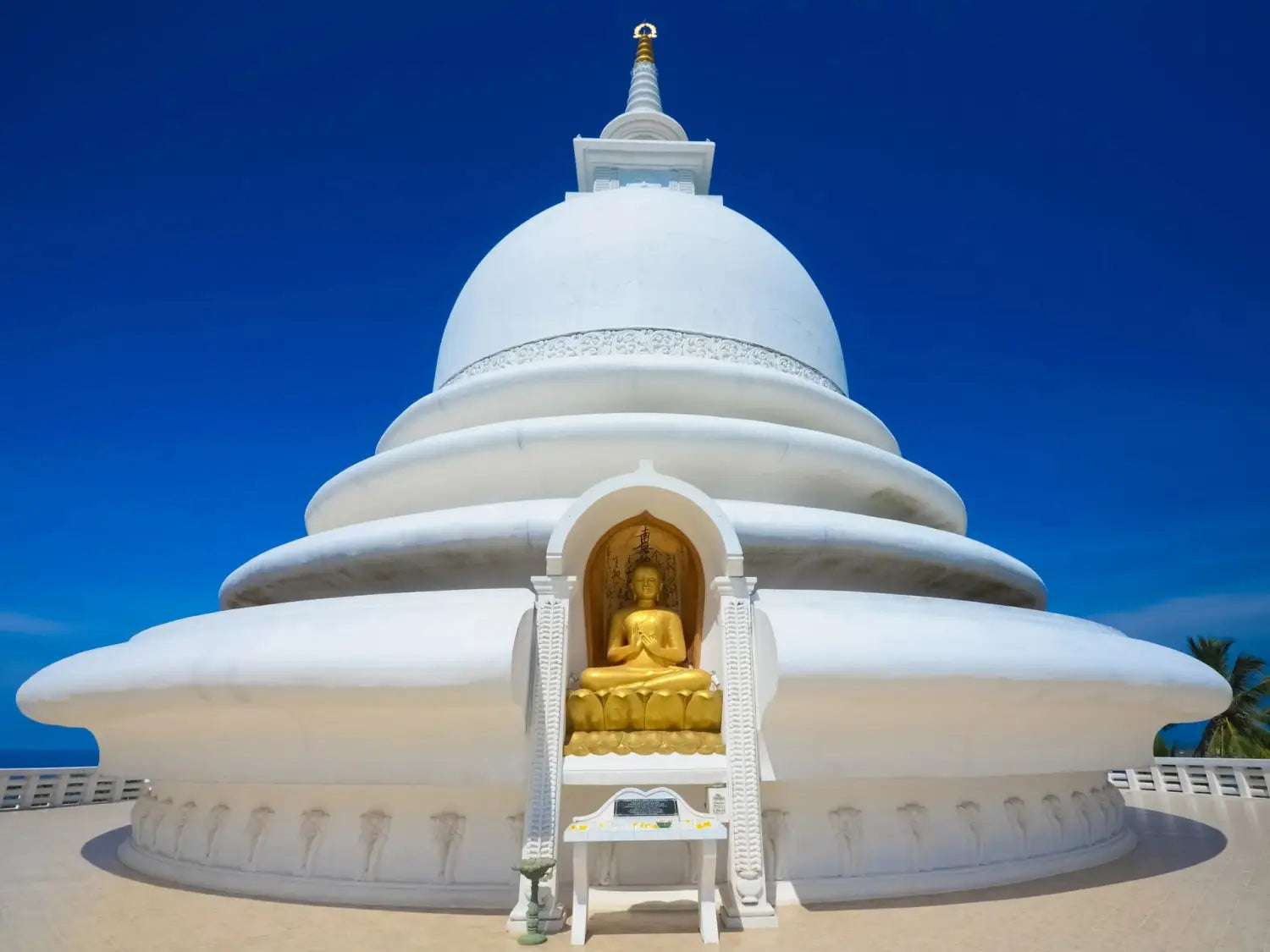 Pagoda de la Paz, Sri Lanka