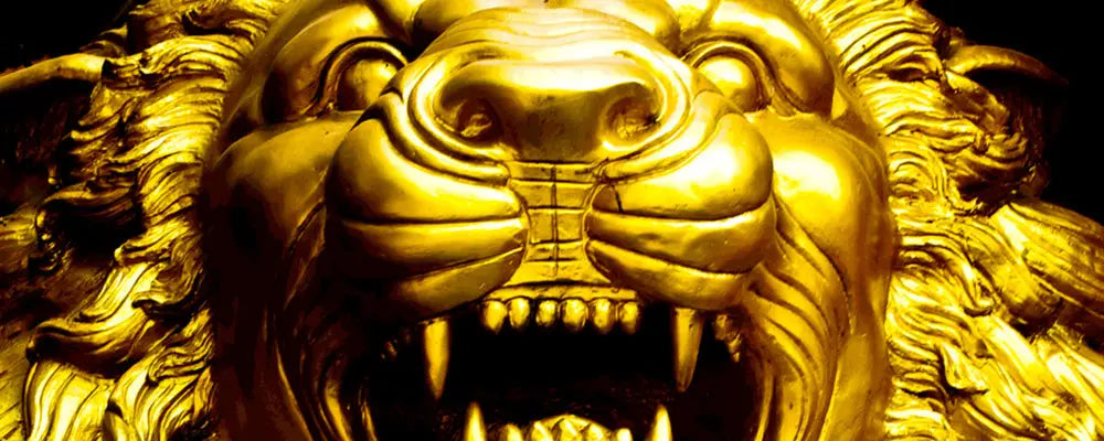 Symbol of the Buddhist lion