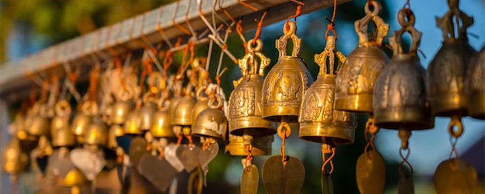 Que signifient les cloches dans le bouddhisme ?