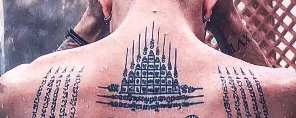 Buddhistisches Tattoo