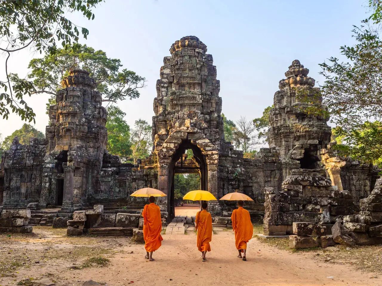 temple-bouddhiste-Angkor-Wat-Cambodge