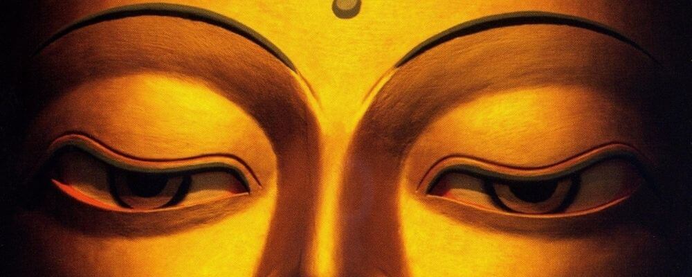 Buddhistische Augen