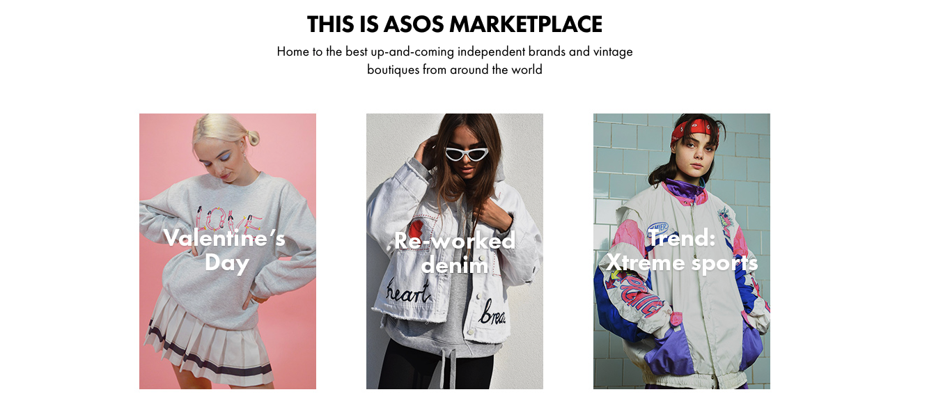 websites like asos marketplace