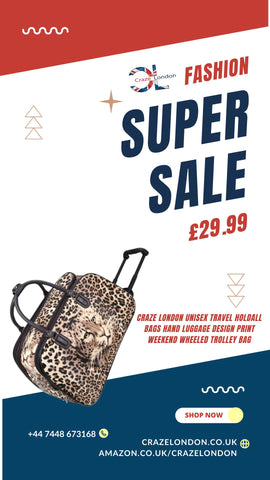 Craze London Travel Bag super sale