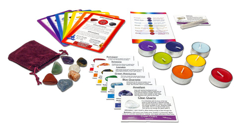 Chakra Clearing Crystal and Aromatherapy Kit