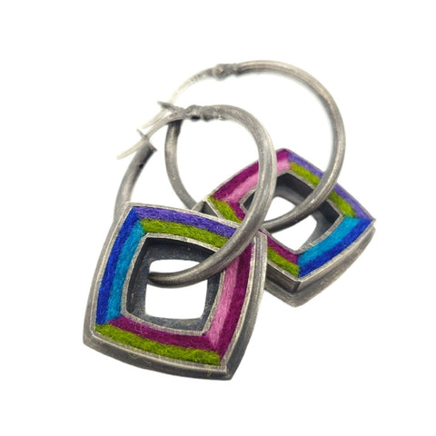 https://bezelandkiln.com/collections/michele-a-friedman/products/earrings-hoops-square-donut-gem-tones-by-michele-a-friedman