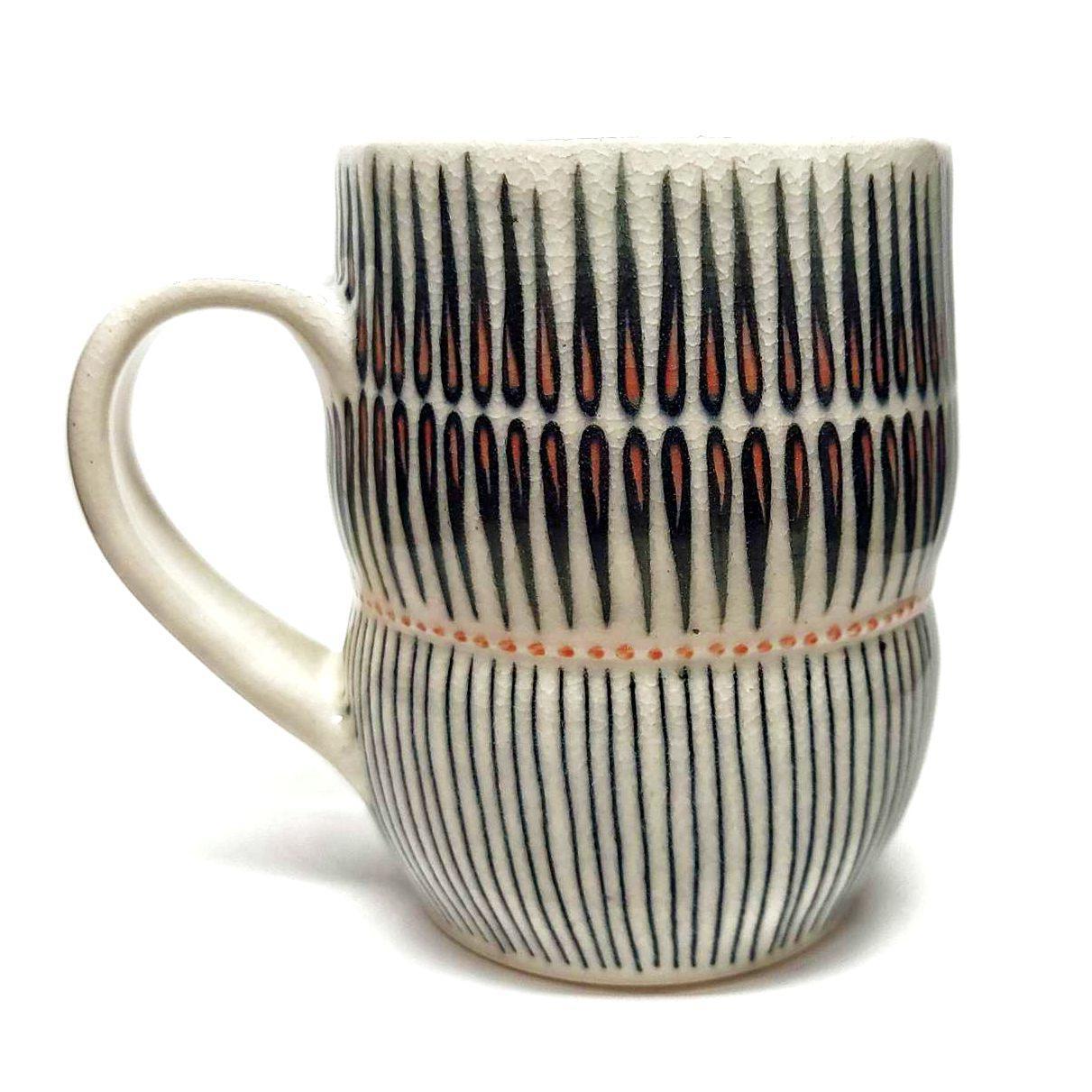 Mid Century Modern Mug — Back Bay Pottery