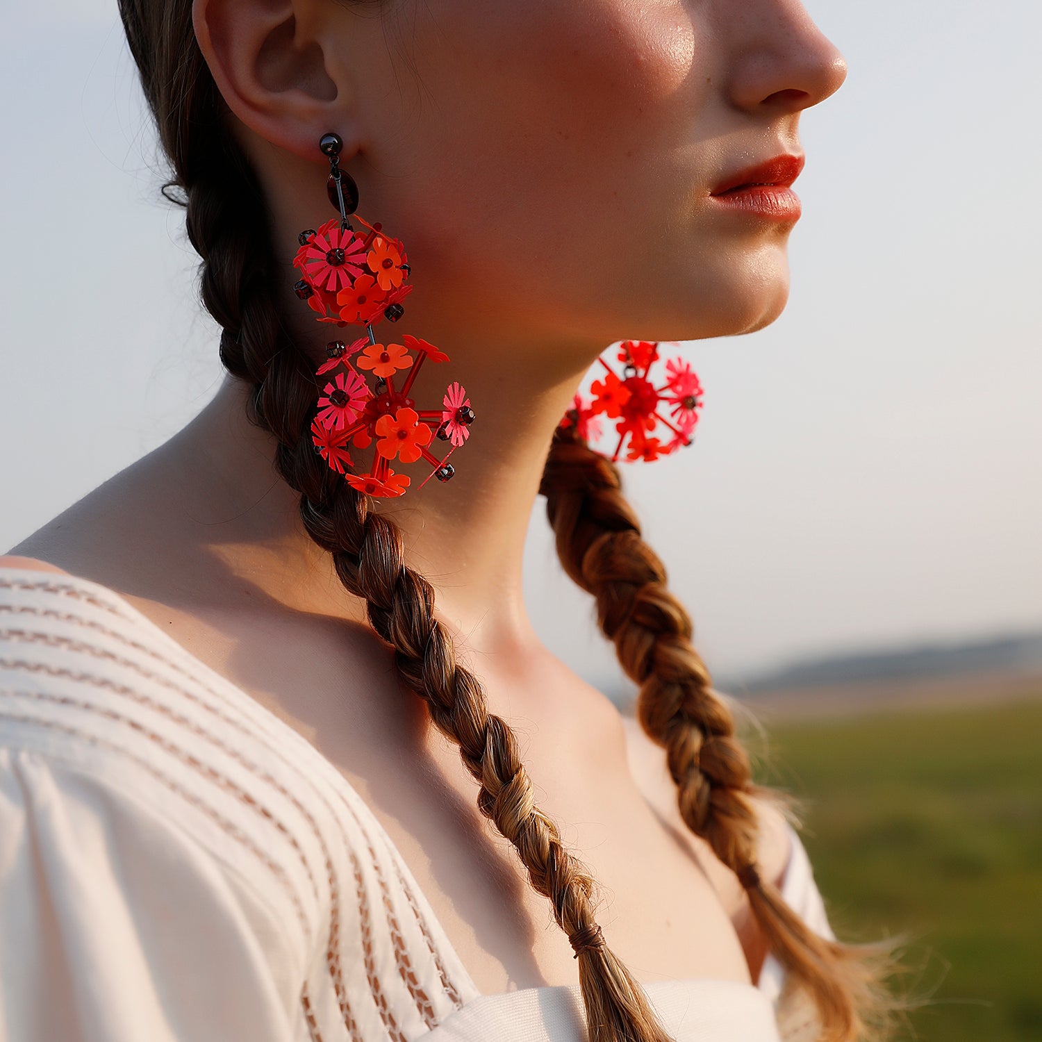 Handmade Beaded Earrings