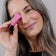 Model Katja mit dem Lip Oil Your lips but sweeter von JACKS beauty line, #farbwunsch_your-lips-but-sweeter