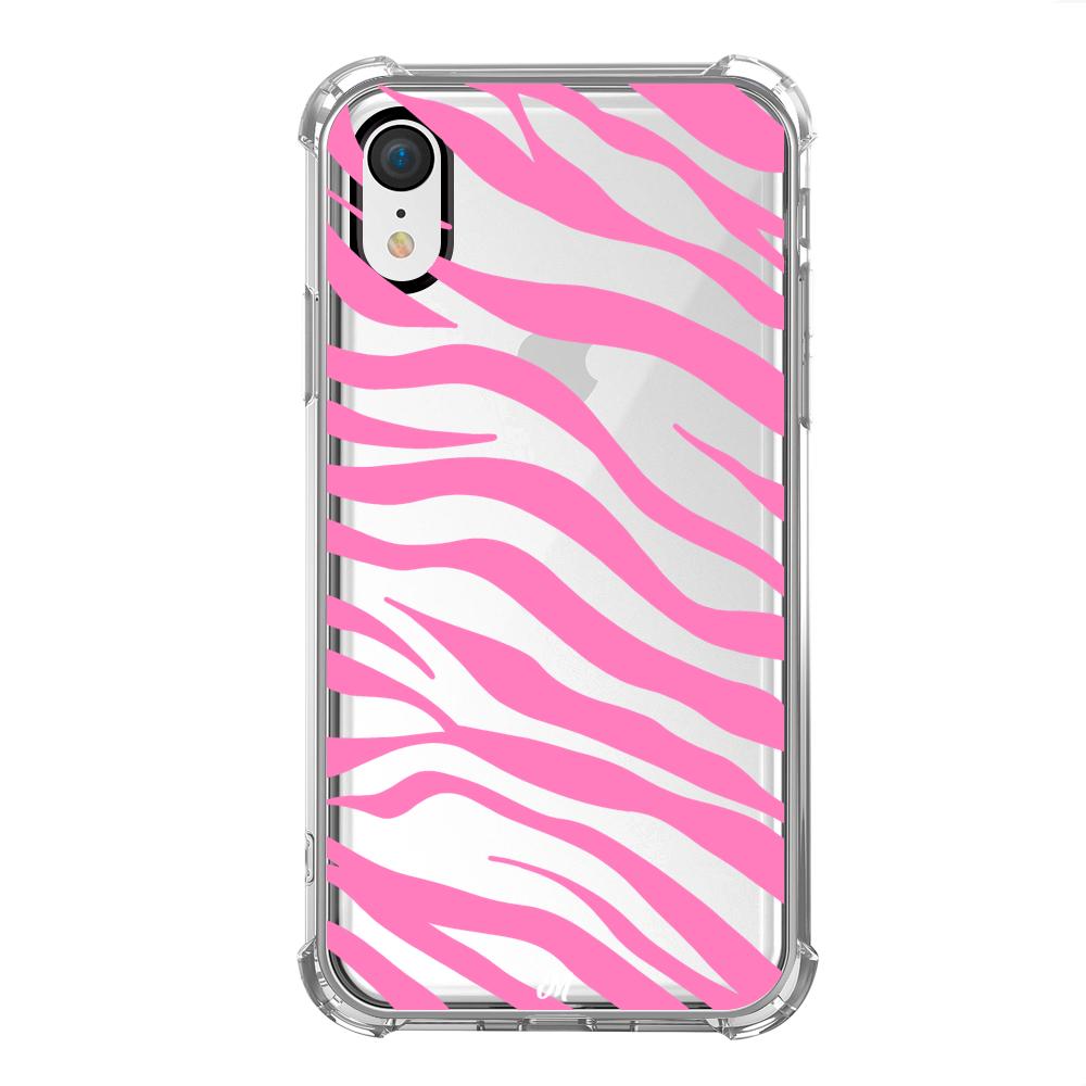 Case para iphone xr Zebra Rosada - Mandala Cases