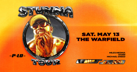 State Of Flux - Shop - P-Lo - Stunna Tour - Ticket - Giveaway - Golden Voice - Bay Area - The Warfield - San Francisco - 1