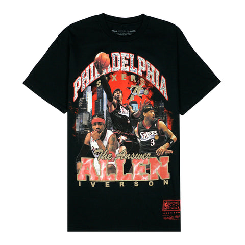 State Of Flux - Shop - Streetwear - Brand - Sportswear - Sports Apparel - Mitchell & Ness - Allen Iverson - Graphic Tee - San Francisco - Mission District - 1