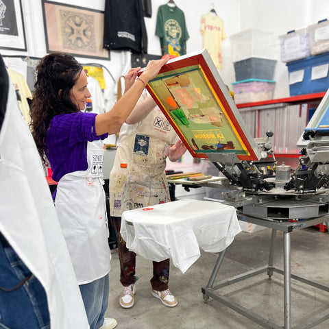 State Of Flux - Screen Printing - Workshop - Creative - Event - Community - San Francisco - Mission District - 1