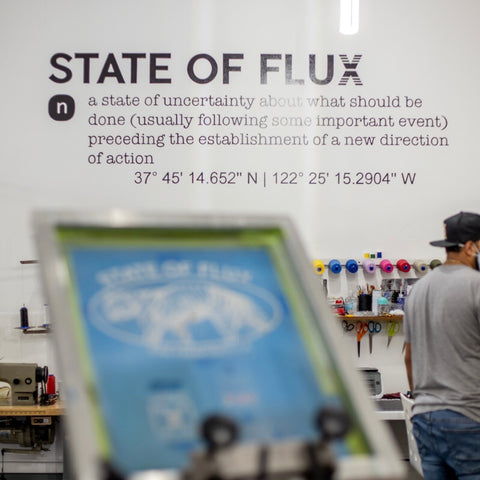 State Of Flux - Shop - Outdoor - Screen-printing - Workshop - How-to - Screen-print - San Francisco - Mission District - 2