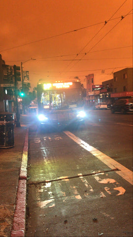 State Of Flux - San Francisco - Orange Sky - Strange Days - Wildfires - 1