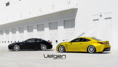 RCF vs RC350 Velgen Wheels - 1