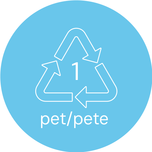 Symbol for HDPE (High-Density Polyethylene)