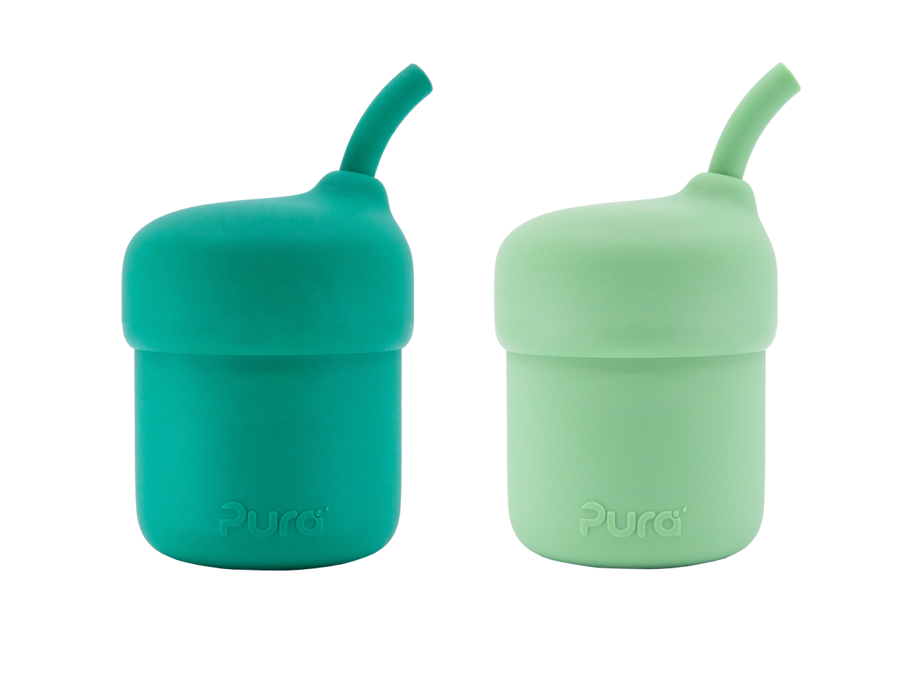 Pura Insulated Sippy Cup w/ Sleeve - Moss – The Natural Baby Company