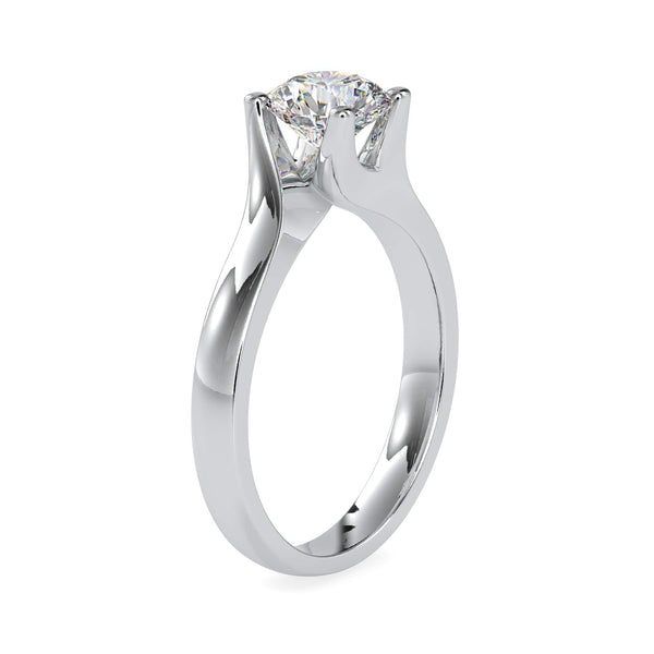 GIA Certified 3.52CT J-SI2 Round Diamond Solitaire Engagement Ring RDER070  – Matinee Jewelry