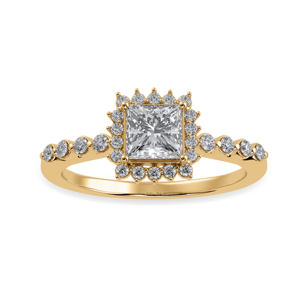 Princess cut diamond unique engagement ring, Two Wedding Rings Set - A |  sillyshinydiamonds