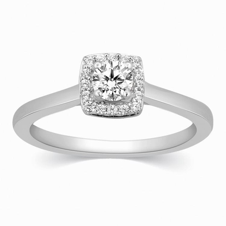 Square Cut Emerald and Diamond Ring Gold – EmeraldsMaravellous
