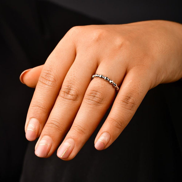 jewelove japanese flexible platinum ring with diamond cut balls jl pt 961 women s band only 30580526284952 grande