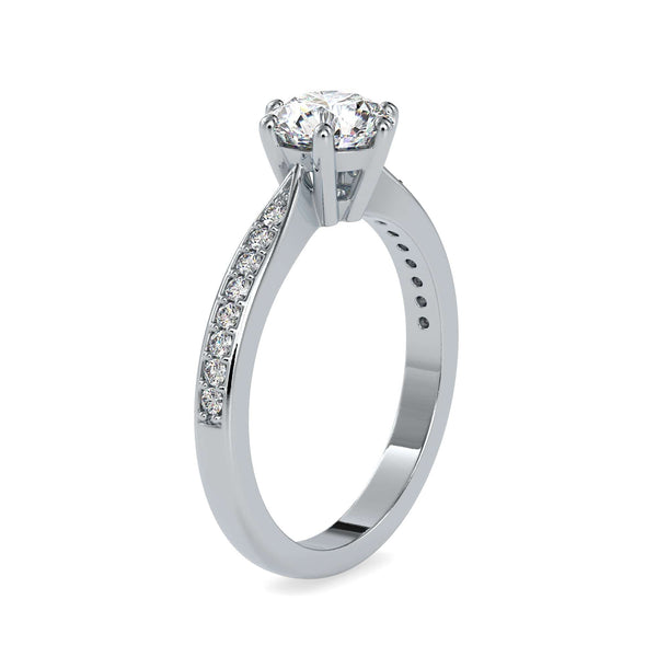 DJMAX Certified Princess Moissanite Engagement Ring Women 1-2CT Diamond  Proposal Bridal Sets Rings Sterling Silver Wedding Band