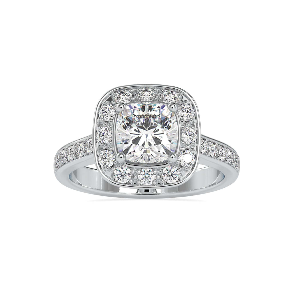 Double Row Diamond Ring in White Gold (0.21 ct. tw.) – Osnat Har Noy Jewelry