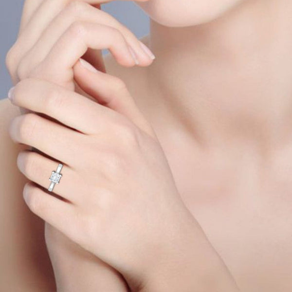 Whimsical Swirl Milgrain Diamond Engagement Ring – Kirk Kara