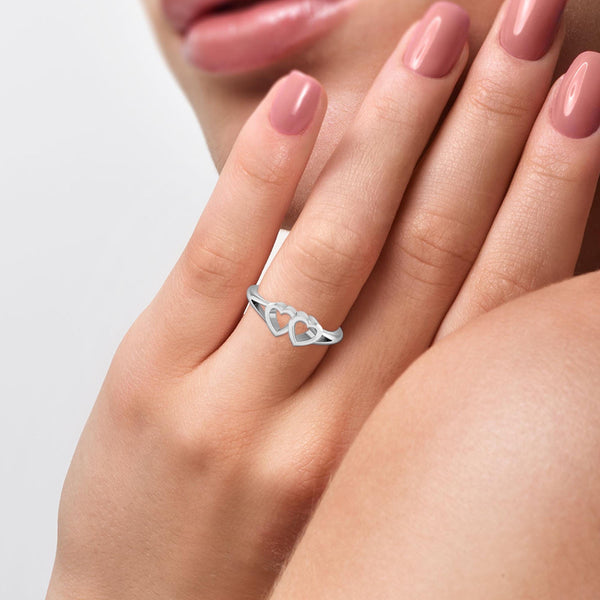 6 Diamond Platinum Ring for Women JL PT R-8009 – Jewelove.US