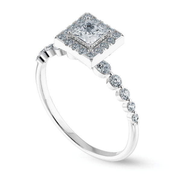 Buy Princess Cut Diamond Engagement Ring, 2.5 Carats, Unique Engagement Ring,  Natural Diamond Online in India - Etsy