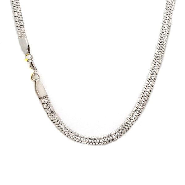 Fashion Dainty 925 Sterling Silver Snake Twist Rope Link Chain Necklace  Herringbone Cuban Chain Satellite Choker Necklace Fine Jewelry for Women Men  Gifts - China Jewelry and Necklace price | Made-in-China.com