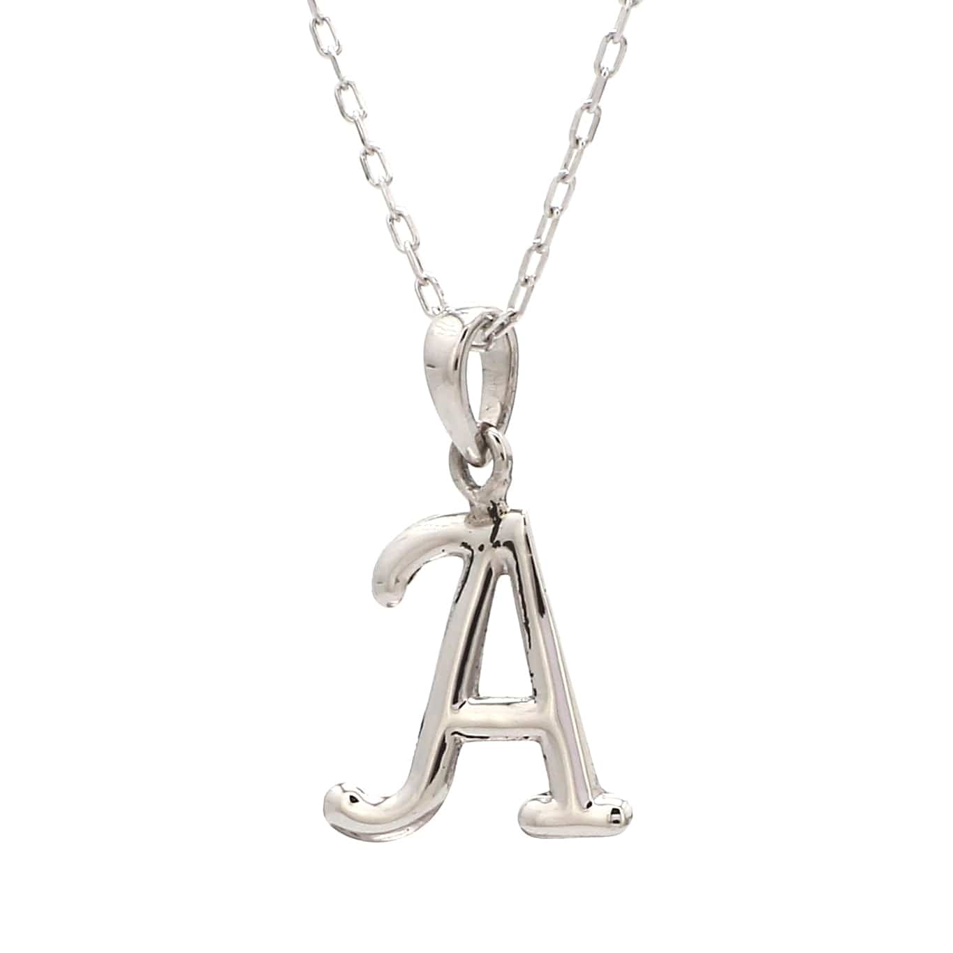 Alphabet Platinum Pendants JL PT P Alphabet-1