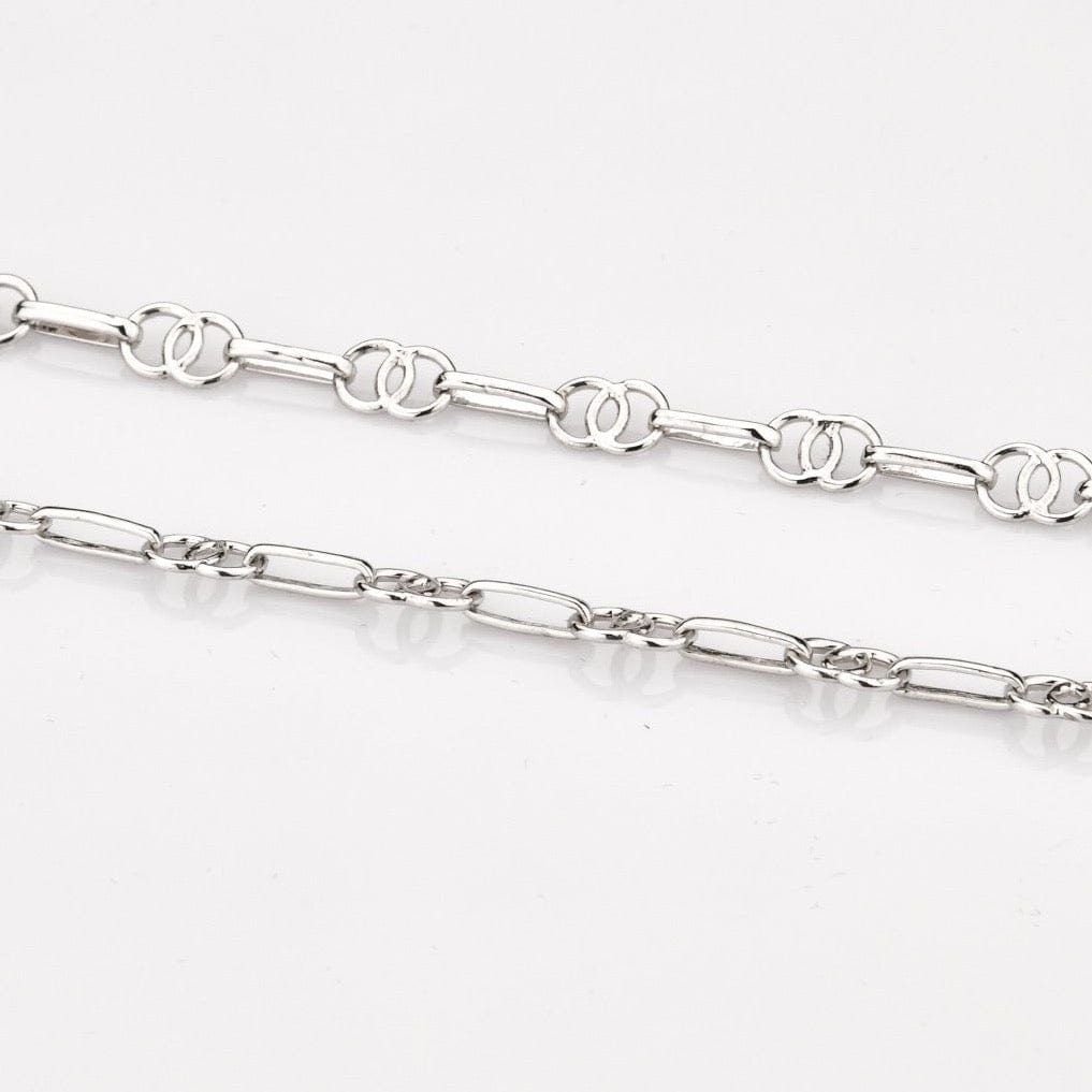 Platinum necklace Louis Vuitton Silver in Platinum - 25253515
