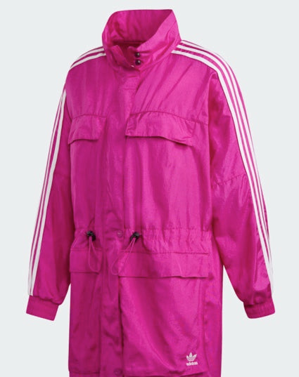 adidas pink coat