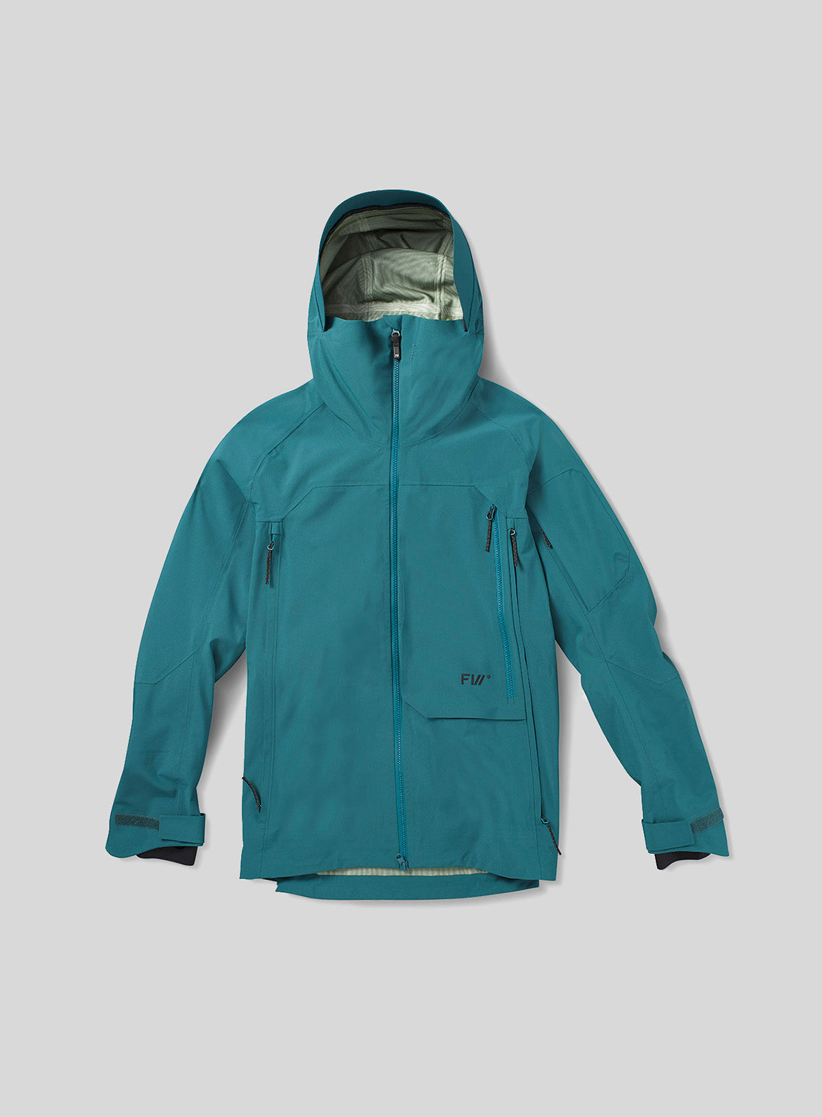 Manifest Tour 3-Layer Jacket Deep Teal | FW Apparel – FW Apparel